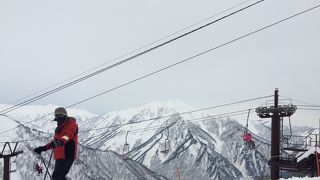 標高の高いスキー場！