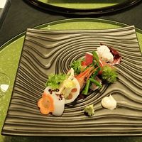 とても綺麗だったお造り。サラダ仕立て＾＾