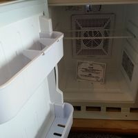 冷蔵庫もからっぽです
