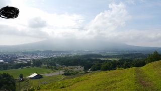 羊蹄山の眺望スポットだが