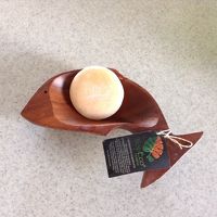 『コハラスパ』の透かし彫りがしてあってオシャレ。