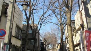 鬼子母神の参道の今が・・・