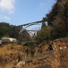 3本の橋が同時に見える