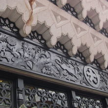 装飾の素晴らしさに目を奪われます