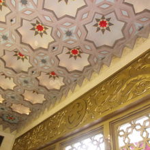 入口のポーチ部分の天井のデザインも美し過ぎます！