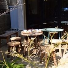 テラス席（ペット同伴可）