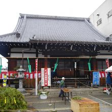 地蔵がある上徳寺