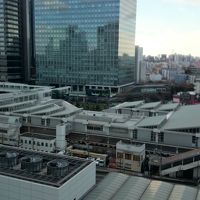 大崎駅。部屋からの風景