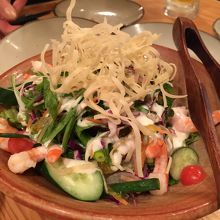 10種の野菜のサラダ