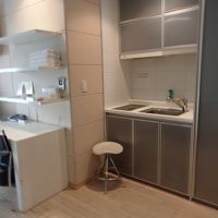 小さいですが、キッチン付