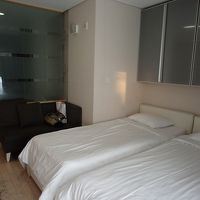 ベッドの隙間なし（笑）