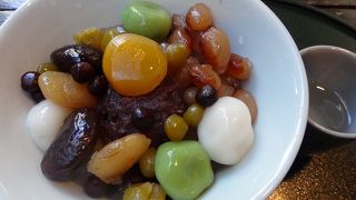 豆だらけのみつまめ