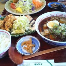 窯ぐれラーメン定食