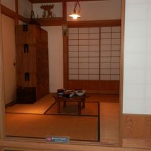 昭和十年代の居間です。