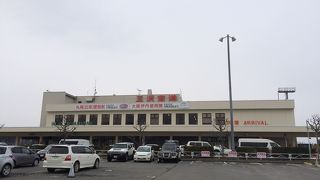 軍との共用空港。旅客ターミナルは小さな空港です。