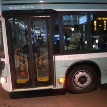 行先表示があります。