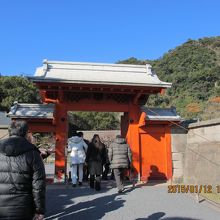 錫門は当主だけが通れた