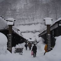 雪深い鶴の湯