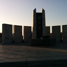 望拝壇という離散家族の望郷の思いと南北統一を祈って作られた