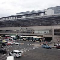 目の前が京都駅（南側）