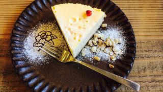 絵本のようなチーズケーキ