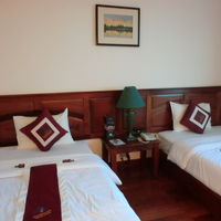 床は板張りです