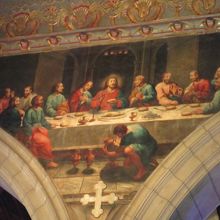 クイが最後の晩餐の食卓に・・・しかもメインです！！