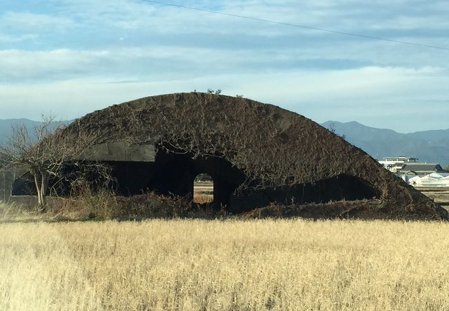 風化していく戦争遺跡