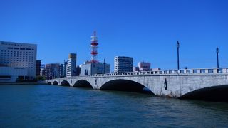 新潟市のシンボルとも云える橋です