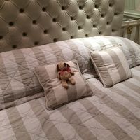 キングサイズのベッドはゆったり