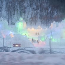 夕方通ったときの様子