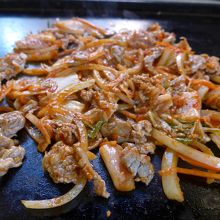 豚キムチ　いろはのキムチは最高に美味しいんです　単品でありま