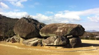 蘇我馬子の墓？と言われている古墳