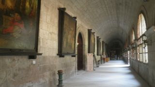 博物館の回廊