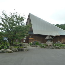 露天風呂の建物