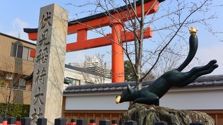 鳥居が多くて圧巻！