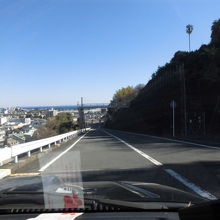 小田原の街が見えてきました。