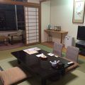 部屋から松山城が