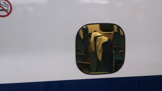 約10分おきに「ひかり」があるせいか、インフルエンザのシーズンのせいか…