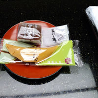 部屋に用意されていたお菓子