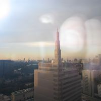 皇居や東京タワー、スカイツリーが一望できる部屋でした