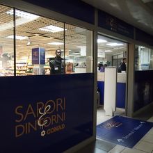 テルミニ駅の、マルサーラ通り側の階段を下りた地下にあります