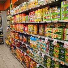 ジュース売り場