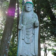 ほのぼのとしたお顔のお地蔵様