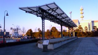 駅のホーム跡を保存活用