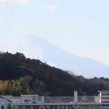 弁天堂からの富士山
