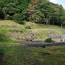 花の山製錬所跡の全景です。