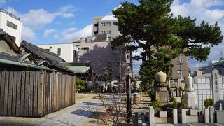 浪華仮病院が建てられた場所