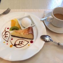 デザートです。