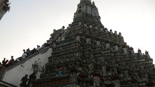 大仏塔の上のほう